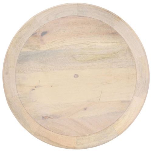 Table d'appoint Ø50x55 cm Bois de manguier massif - Photo n°2; ?>