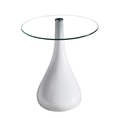 Table d'appoint Blanc Courbat - Photo n°2; ?>