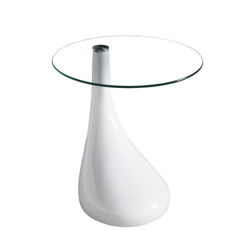 Table d'appoint Blanc Courbat - Photo n°3; ?>