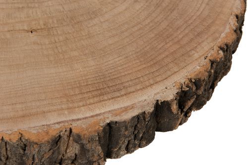 Table d'appoint bois de paulownia clair Nalpo D 58 cm - Photo n°2; ?>