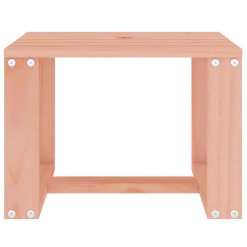 Table d'appoint de jardin 40x38x28,5 cm bois massif de douglas - Photo n°3; ?>