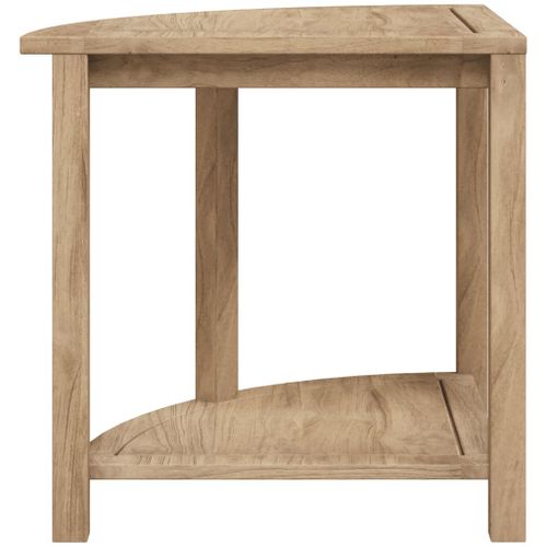 Table d'appoint de salle de bain 45x45x45cm bois de teck solide - Photo n°3; ?>