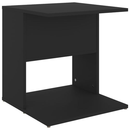 Table d'appoint Noir 45x45x48 cm - Photo n°3; ?>