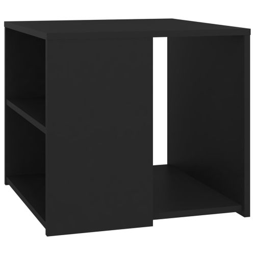 Table d'appoint Noir 50x50x45 cm - Photo n°3; ?>