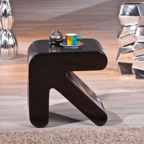 Table d'appoint Noire Camille - Photo n°2; ?>