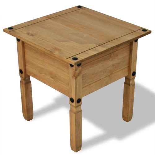 Table d'appoint Pin mexicain Gamme Corona 53,5 x 53,5 x 55 cm - Photo n°2; ?>