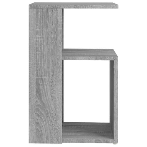 Table d'appoint Sonoma gris 36x30x56 cm Bois d'ingénierie - Photo n°3; ?>