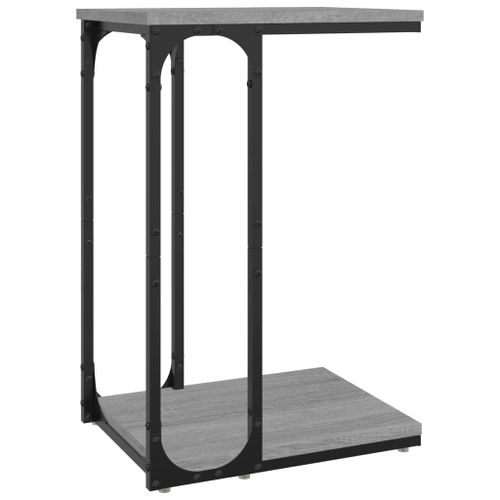 Table d'appoint Sonoma gris 40x30x60 cm Bois d'ingénierie - Photo n°2; ?>