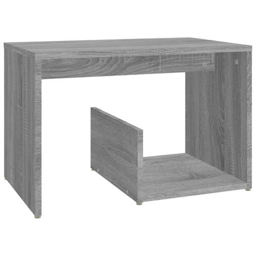 Table d'appoint Sonoma gris 59x36x38 cm Bois d'ingénierie - Photo n°2; ?>