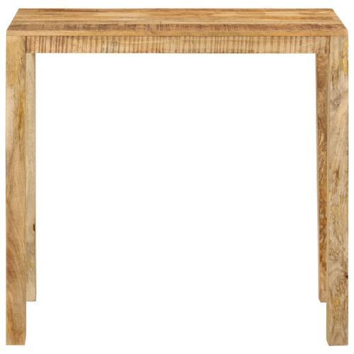 Table de bar 112x55x108 cm Bois de manguier massif - Photo n°2; ?>