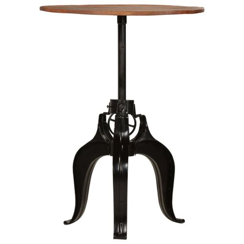 Table de bar Bois de récupération massif 75 x (76-110) cm - Photo n°2; ?>