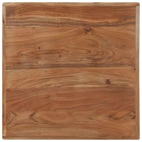 Table de bistro 60x60x76 cm Bois d'acacia massif 2 - Photo n°2; ?>