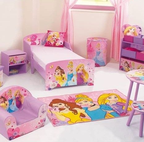 Table de chevet 1 tiroir 1 niche Princesses Disney - Photo n°2; ?>