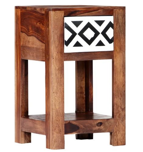 Table De Chevet 1 Tiroir Sesham Massif Foncé Balima 16 Table de chevet 1 tiroir sesham massif foncé Balima - Photo n°2; ?>