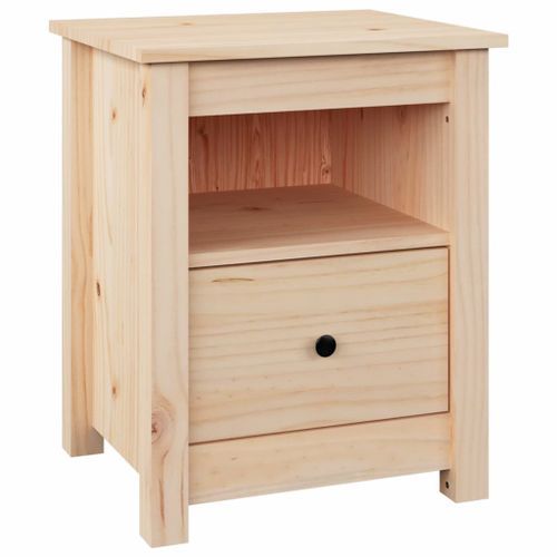 Table de chevet 40x35x49 cm Bois de pin massif - Photo n°2; ?>