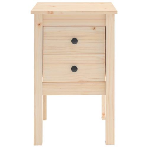 Table de chevet 40x35x61,5 cm Bois de pin solide - Photo n°3; ?>