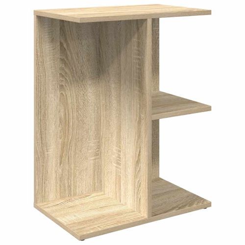 Table de chevet chêne sonoma 46,5x29x61 cm bois d'ingénierie - Photo n°2; ?>