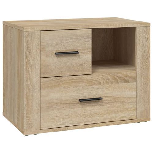 Table de chevet Chêne sonoma 60x36x45 cm Bois d'ingénierie - Photo n°2; ?>