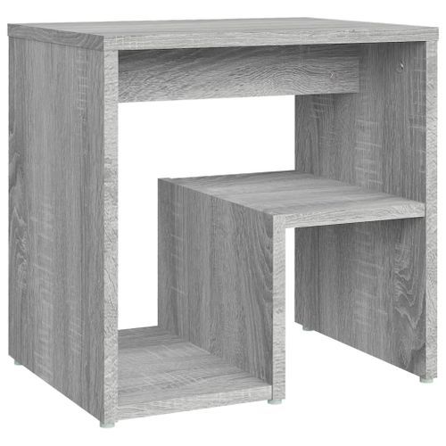 Table de chevet Sonoma gris 40x30x40 cm Bois d'ingénierie - Photo n°2; ?>