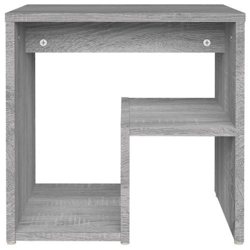 Table de chevet Sonoma gris 40x30x40 cm Bois d'ingénierie - Photo n°3; ?>