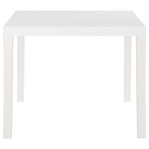 Table de jardin 150x90x72 cm PP Blanc - Photo n°3; ?>