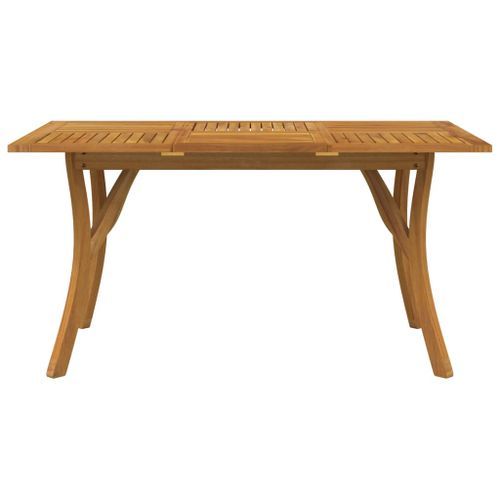 Table de jardin 150x90x75 cm Bois d'acacia solide - Photo n°3; ?>