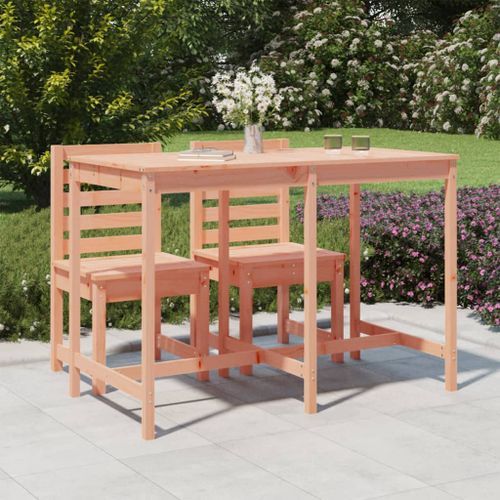 Table de jardin 159,5x82,5x110 cm bois massif de douglas - Photo n°2; ?>