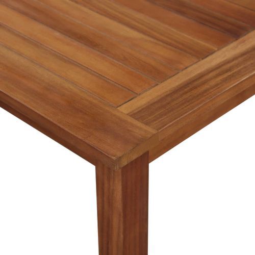 Table de jardin 200x100x74 cm Bois d'acacia massif - Photo n°3; ?>