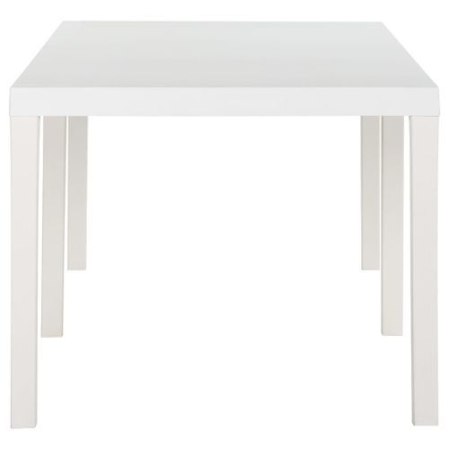 Table de jardin 220x90x72 cm PP Blanc - Photo n°3; ?>