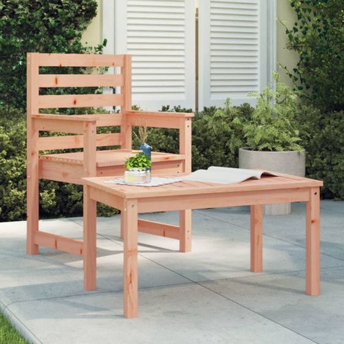 Table de jardin 82,5x50,5x45 cm bois massif de douglas - Photo n°2; ?>