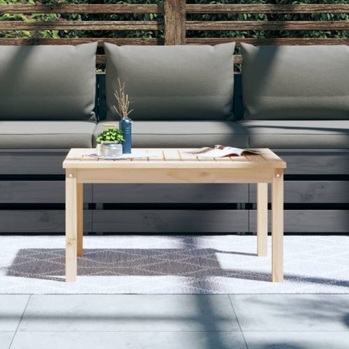 Table de jardin 82,5x50,5x45 cm bois massif de pin - Photo n°3; ?>