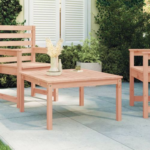 Table de jardin 82,5x82,5x45 cm bois massif de douglas - Photo n°2; ?>