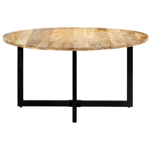 Table de salle à manger 150x73 cm Bois de manguier solide - Photo n°2; ?>