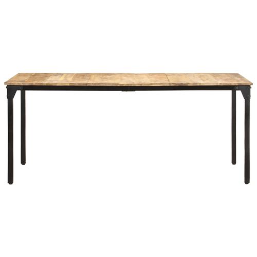 Table de salle à manger 180x90x76 cm Bois de manguier Kizzo 180 - Photo n°2; ?>