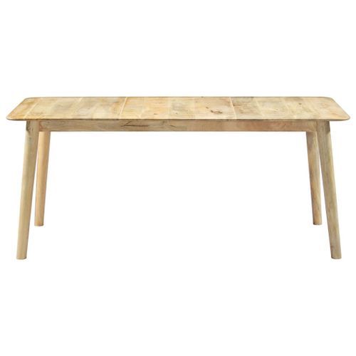 Table de salle à manger 180x90x76 cm Bois de manguier massif 2 - Photo n°2; ?>