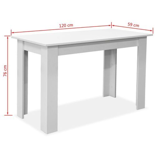 Table et 2 banc bois blanc Kazane - Photo n°3; ?>