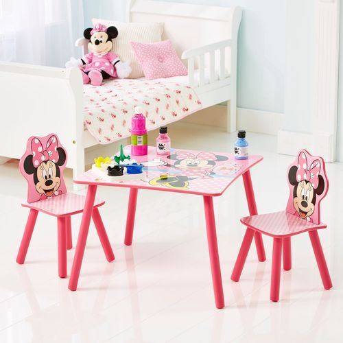 Table et 2 chaises Disney Minnie - Photo n°3; ?>