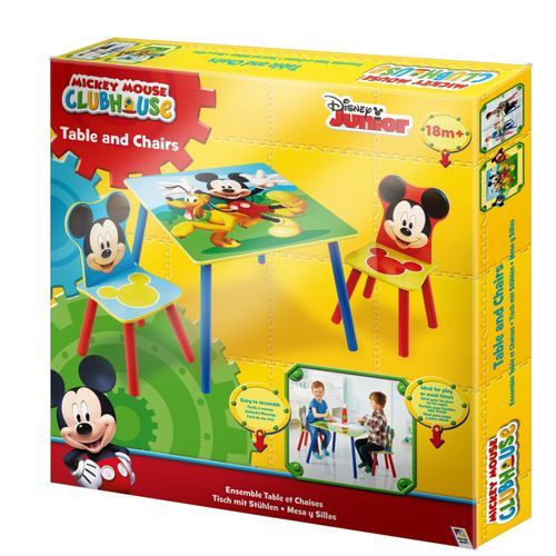 Table et 2 chaises Mickey - Photo n°3; ?>