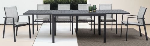 Table extensible de jardin aluminium Paga L 135/270 cm - Photo n°2; ?>