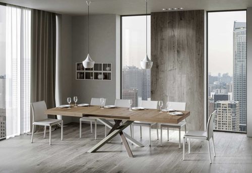 Table extensible design avec pieds entrelacés 4 couleurs Artemis - Photo n°3; ?>