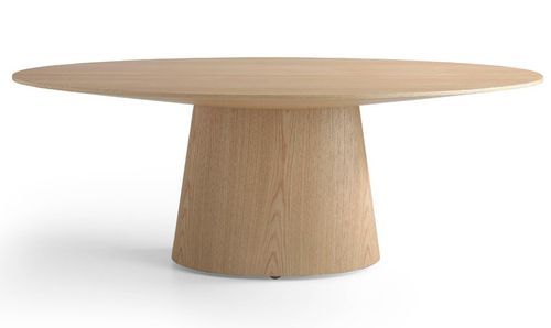Table ovale chêne clair Minka 220 cm - Photo n°2; ?>