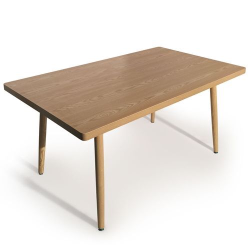Table rectangulaire frêne clair Bossa 150 cm - Photo n°2; ?>