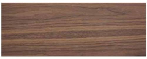 Table ronde plateau bois noyer et pied fibre de verre laqué marron Perla - Photo n°3; ?>