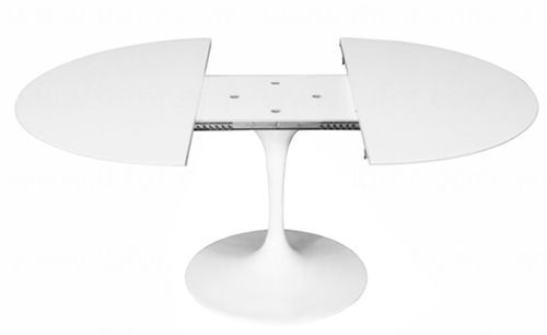 Table tulipe ovale extensible Haut de gamme - Photo n°2; ?>