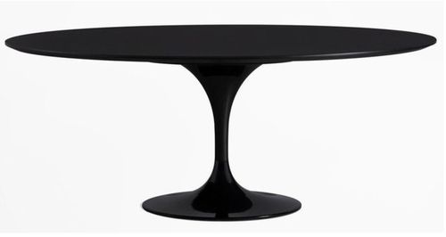 Table tulipe ovale extensible Haut de gamme - Photo n°3; ?>