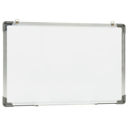 Tableau blanc magnétique effaçable à sec Blanc 50x35 cm Acier - Photo n°3; ?>