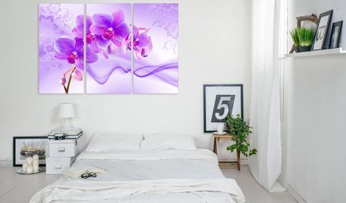 Tableau Ethereal orchid violet - Photo n°2; ?>