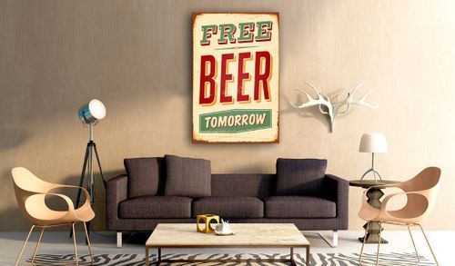 Tableau Free Beer Tomorrow - Photo n°2; ?>