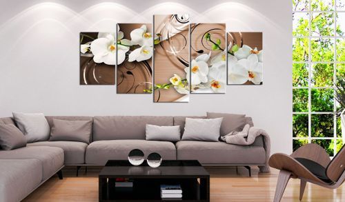 Tableau Ivory orchids - Photo n°2; ?>