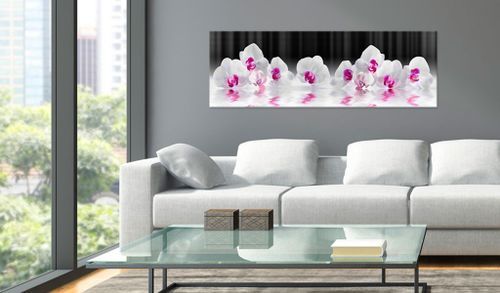 Tableau Orchidées dans l'eau - Photo n°2; ?>